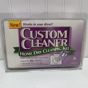 Custom Cleaner Home Dry Cleaning Kit Fabric Care Up To 16 Garments